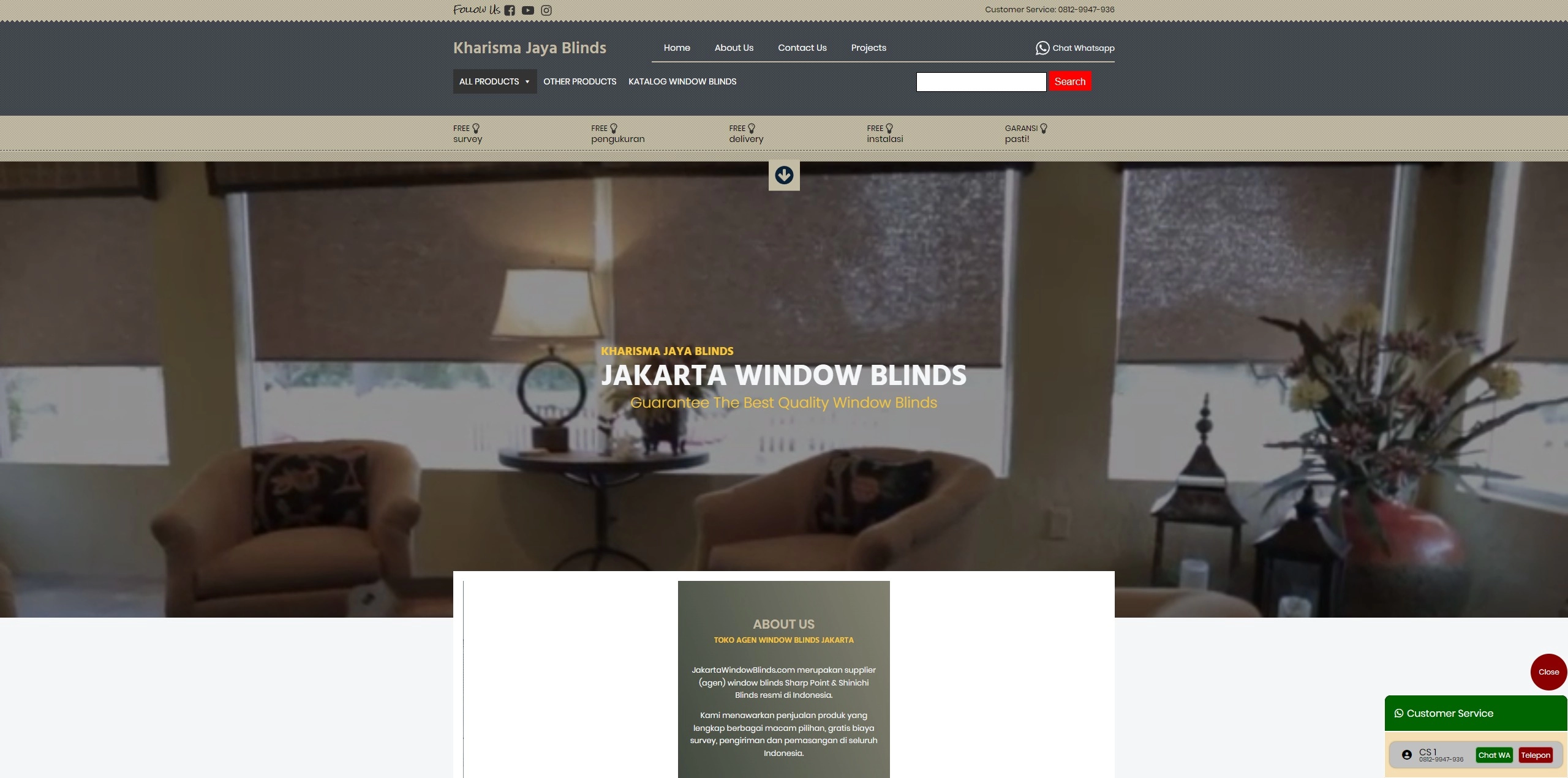 Jakarta Window Blinds