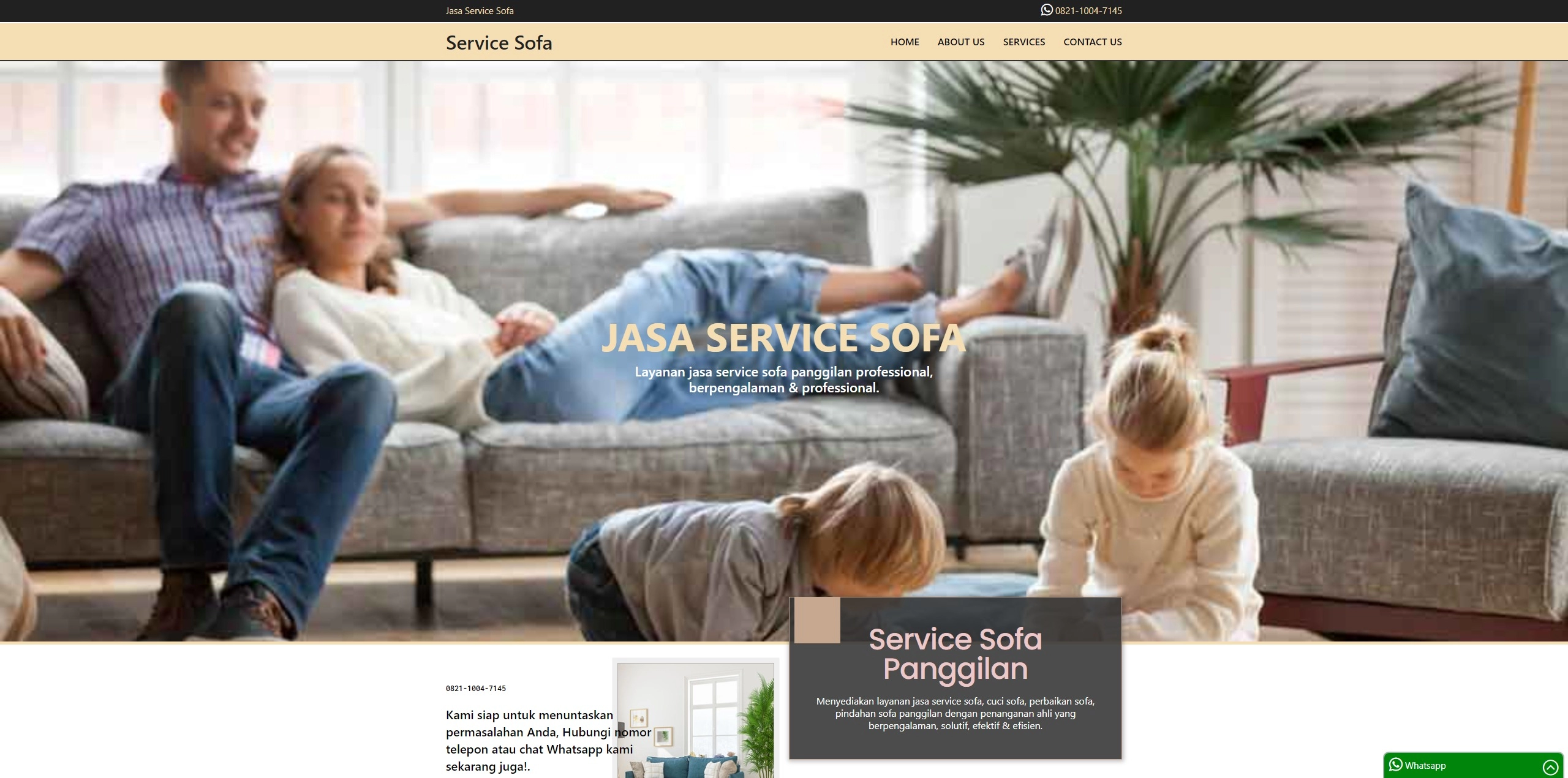 Jasa Service Sofa