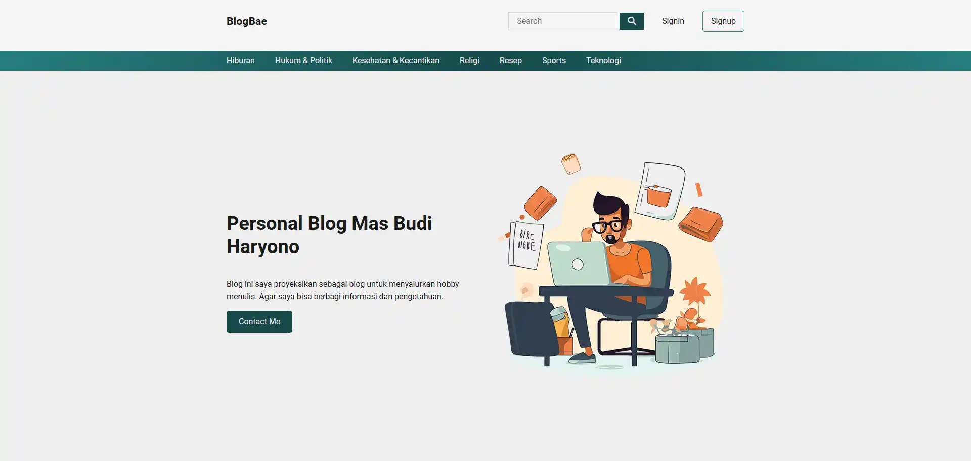 Blogbae WordPress Theme for Personal Blog